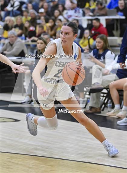 Thumbnail 1 in Monroe Central vs. Lafayette Central Catholic (IHSAA 2A Lapel Regional)  photogallery.