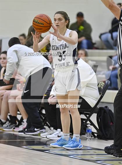 Thumbnail 2 in Monroe Central vs. Lafayette Central Catholic (IHSAA 2A Lapel Regional)  photogallery.