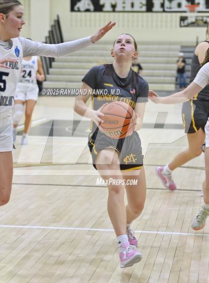 Thumbnail 3 in Monroe Central vs. Lafayette Central Catholic (IHSAA 2A Lapel Regional)  photogallery.