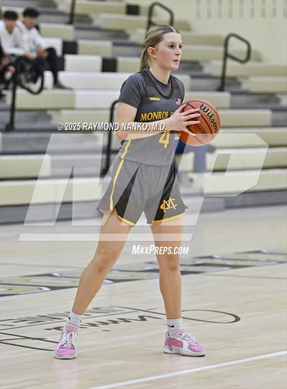 Thumbnail 3 in Monroe Central vs. Lafayette Central Catholic (IHSAA 2A Lapel Regional)  photogallery.
