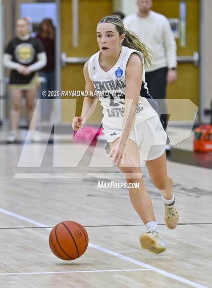 Thumbnail 1 in Monroe Central vs. Lafayette Central Catholic (IHSAA 2A Lapel Regional)  photogallery.