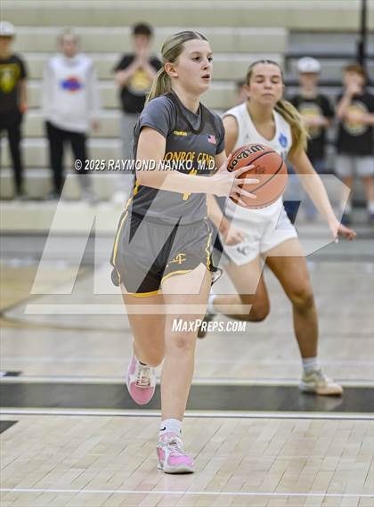 Thumbnail 2 in Monroe Central vs. Lafayette Central Catholic (IHSAA 2A Lapel Regional)  photogallery.