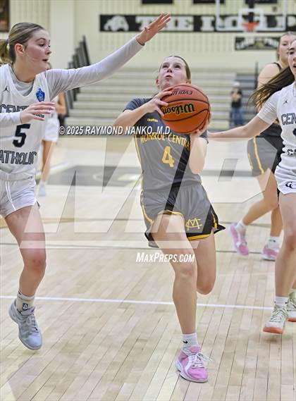 Thumbnail 1 in Monroe Central vs. Lafayette Central Catholic (IHSAA 2A Lapel Regional)  photogallery.