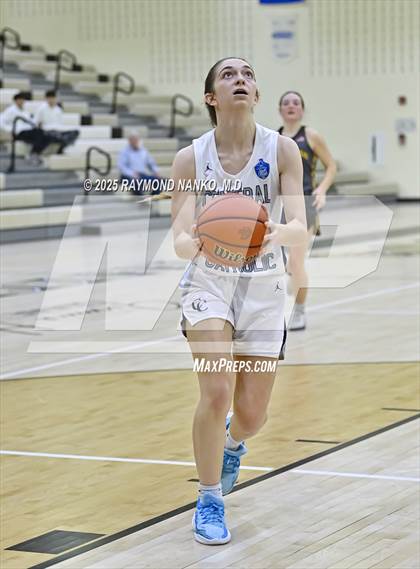 Thumbnail 1 in Monroe Central vs. Lafayette Central Catholic (IHSAA 2A Lapel Regional)  photogallery.