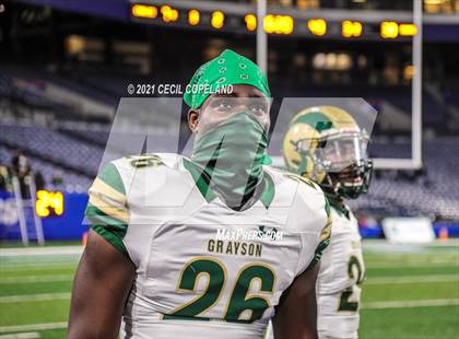 Thumbnail 1 in Collins Hill vs. Grayson (GHSA 7A Final) photogallery.