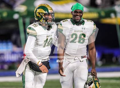 Thumbnail 1 in Collins Hill vs. Grayson (GHSA 7A Final) photogallery.