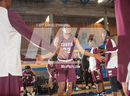 Thumbnail 2 in Oakland Tech vs. Curtis (Oakland Legends Classic) photogallery.