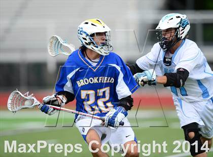 Thumbnail 1 in Brookfield vs. East Catholic (CIAC Class S Semifinal) photogallery.
