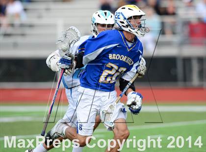 Thumbnail 1 in Brookfield vs. East Catholic (CIAC Class S Semifinal) photogallery.