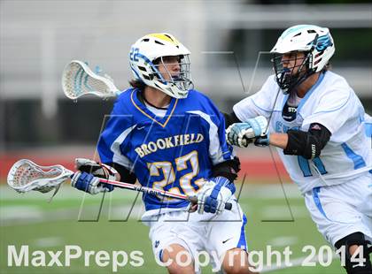 Thumbnail 2 in Brookfield vs. East Catholic (CIAC Class S Semifinal) photogallery.