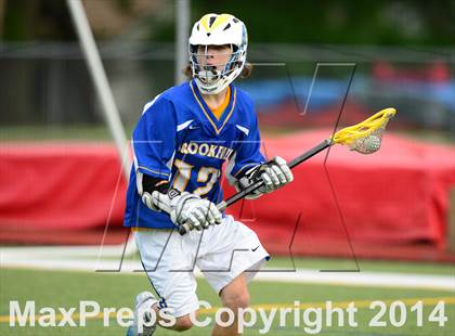 Thumbnail 3 in Brookfield vs. East Catholic (CIAC Class S Semifinal) photogallery.