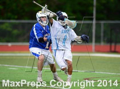 Thumbnail 2 in Brookfield vs. East Catholic (CIAC Class S Semifinal) photogallery.