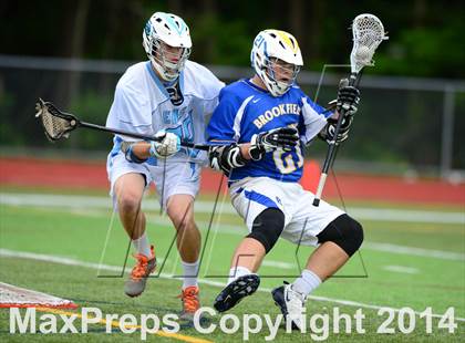 Thumbnail 3 in Brookfield vs. East Catholic (CIAC Class S Semifinal) photogallery.