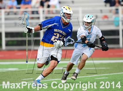 Thumbnail 1 in Brookfield vs. East Catholic (CIAC Class S Semifinal) photogallery.