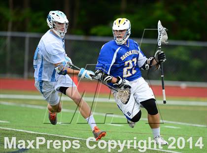 Thumbnail 3 in Brookfield vs. East Catholic (CIAC Class S Semifinal) photogallery.
