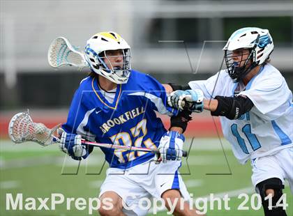 Thumbnail 3 in Brookfield vs. East Catholic (CIAC Class S Semifinal) photogallery.