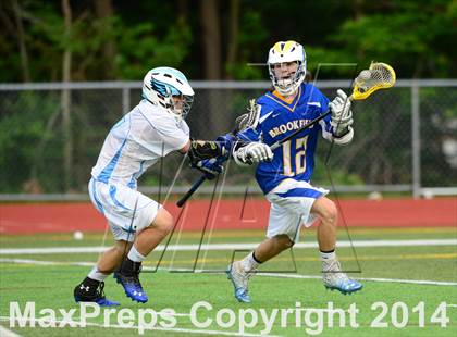 Thumbnail 2 in Brookfield vs. East Catholic (CIAC Class S Semifinal) photogallery.