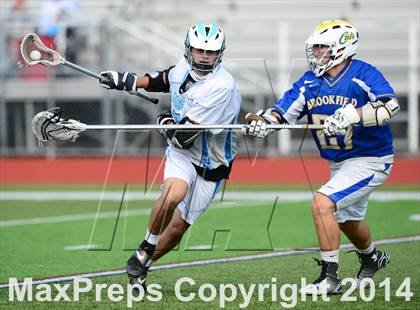 Thumbnail 3 in Brookfield vs. East Catholic (CIAC Class S Semifinal) photogallery.