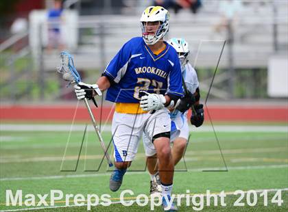 Thumbnail 1 in Brookfield vs. East Catholic (CIAC Class S Semifinal) photogallery.