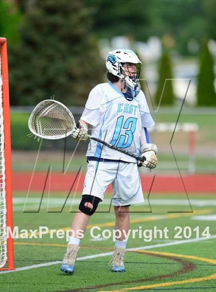 Thumbnail 1 in Brookfield vs. East Catholic (CIAC Class S Semifinal) photogallery.