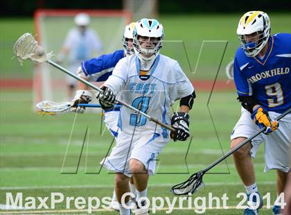 Thumbnail 1 in Brookfield vs. East Catholic (CIAC Class S Semifinal) photogallery.