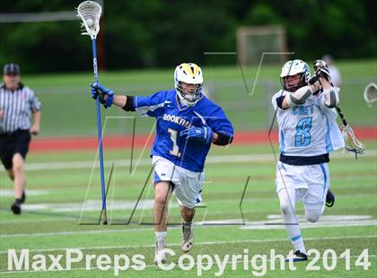 Thumbnail 2 in Brookfield vs. East Catholic (CIAC Class S Semifinal) photogallery.