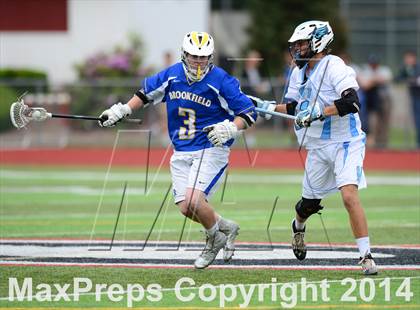 Thumbnail 2 in Brookfield vs. East Catholic (CIAC Class S Semifinal) photogallery.