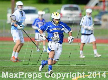Thumbnail 2 in Brookfield vs. East Catholic (CIAC Class S Semifinal) photogallery.