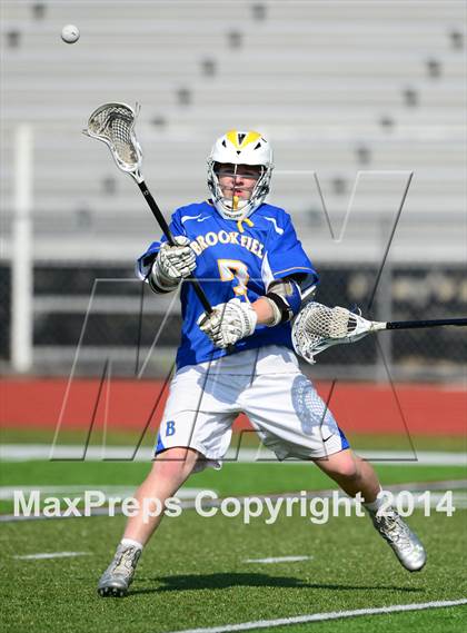 Thumbnail 2 in Brookfield vs. East Catholic (CIAC Class S Semifinal) photogallery.