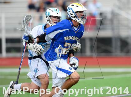 Thumbnail 2 in Brookfield vs. East Catholic (CIAC Class S Semifinal) photogallery.
