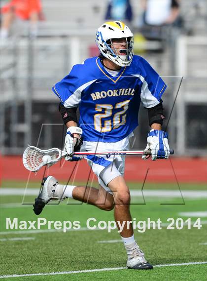 Thumbnail 1 in Brookfield vs. East Catholic (CIAC Class S Semifinal) photogallery.