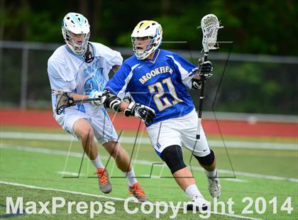 Thumbnail 2 in Brookfield vs. East Catholic (CIAC Class S Semifinal) photogallery.