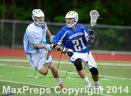 Thumbnail 1 in Brookfield vs. East Catholic (CIAC Class S Semifinal) photogallery.