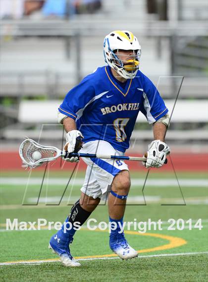 Thumbnail 2 in Brookfield vs. East Catholic (CIAC Class S Semifinal) photogallery.