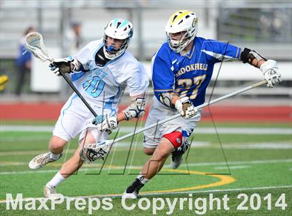 Thumbnail 1 in Brookfield vs. East Catholic (CIAC Class S Semifinal) photogallery.