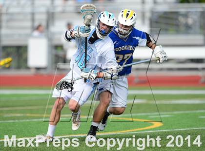 Thumbnail 1 in Brookfield vs. East Catholic (CIAC Class S Semifinal) photogallery.