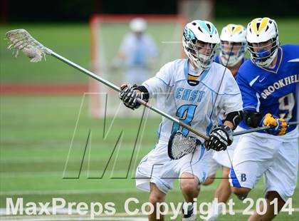 Thumbnail 2 in Brookfield vs. East Catholic (CIAC Class S Semifinal) photogallery.