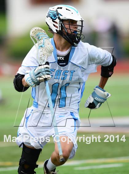 Thumbnail 1 in Brookfield vs. East Catholic (CIAC Class S Semifinal) photogallery.