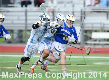 Thumbnail 1 in Brookfield vs. East Catholic (CIAC Class S Semifinal) photogallery.