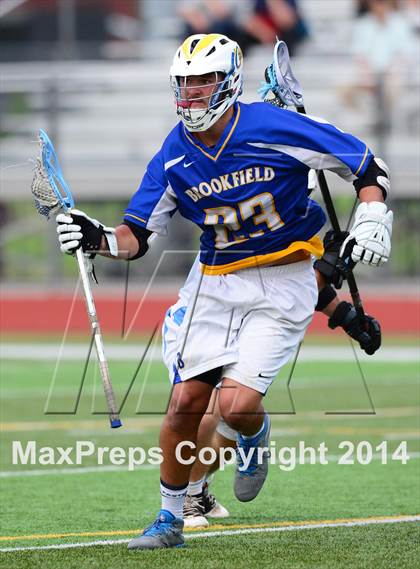 Thumbnail 2 in Brookfield vs. East Catholic (CIAC Class S Semifinal) photogallery.