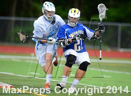 Thumbnail 2 in Brookfield vs. East Catholic (CIAC Class S Semifinal) photogallery.