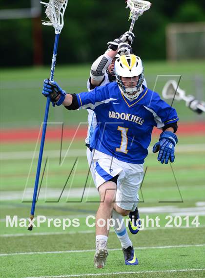 Thumbnail 3 in Brookfield vs. East Catholic (CIAC Class S Semifinal) photogallery.