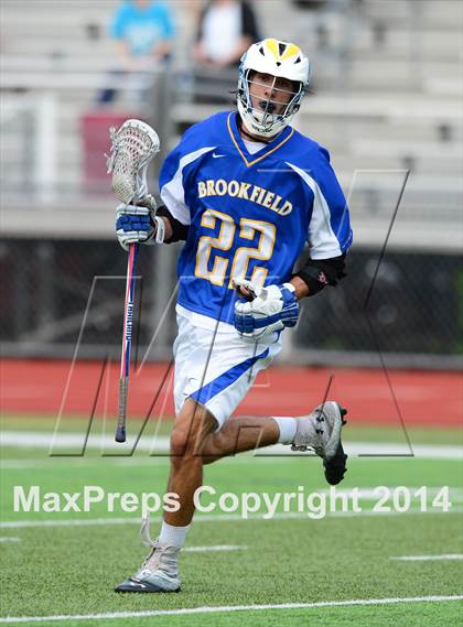 Thumbnail 3 in Brookfield vs. East Catholic (CIAC Class S Semifinal) photogallery.