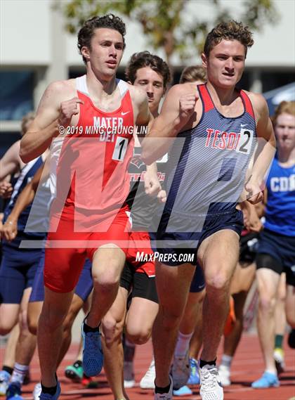Thumbnail 1 in 50th Asics Laguna Beach Trophy Invitational (800 Meter Run) photogallery.