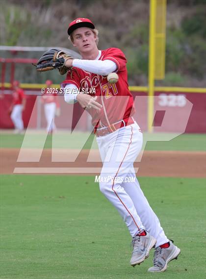 Thumbnail 3 in Cathedral Catholic vs. Point Loma (CIF SDS Division 1 Semifinal Game 2) photogallery.