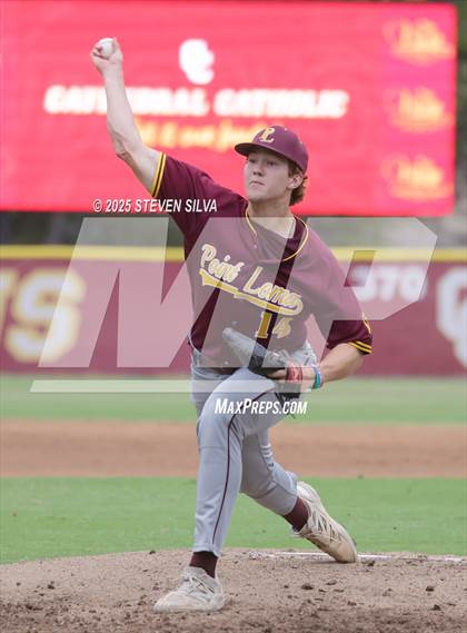 Thumbnail 1 in Cathedral Catholic vs. Point Loma (CIF SDS Division 1 Semifinal Game 2) photogallery.