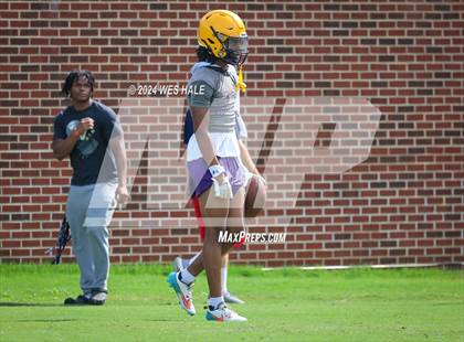 Thumbnail 2 in Collierville vs Desoto Central  (U of Memphis 7v7) photogallery.
