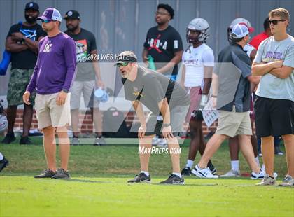 Thumbnail 3 in Collierville vs Desoto Central  (U of Memphis 7v7) photogallery.