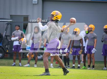 Thumbnail 3 in Collierville vs Desoto Central  (U of Memphis 7v7) photogallery.