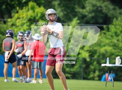Thumbnail 2 in Collierville vs Desoto Central  (U of Memphis 7v7) photogallery.